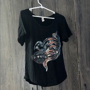 Women’s Black Short Sleeve Shirt Size Small